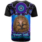 personalised-australia-virgo-echidna-zodiac-t-shirt-auz-astrology-aboriginal-blue