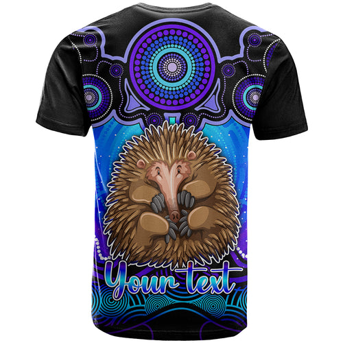 personalised-australia-virgo-echidna-zodiac-t-shirt-auz-astrology-aboriginal-blue
