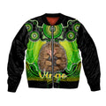 personalised-australia-virgo-echidna-zodiac-bomber-jacket-auz-astrology-aboriginal-green