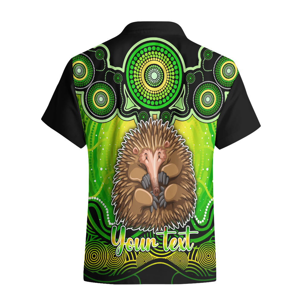 personalised-australia-virgo-echidna-zodiac-hawaiian-shirt-auz-astrology-aboriginal-green