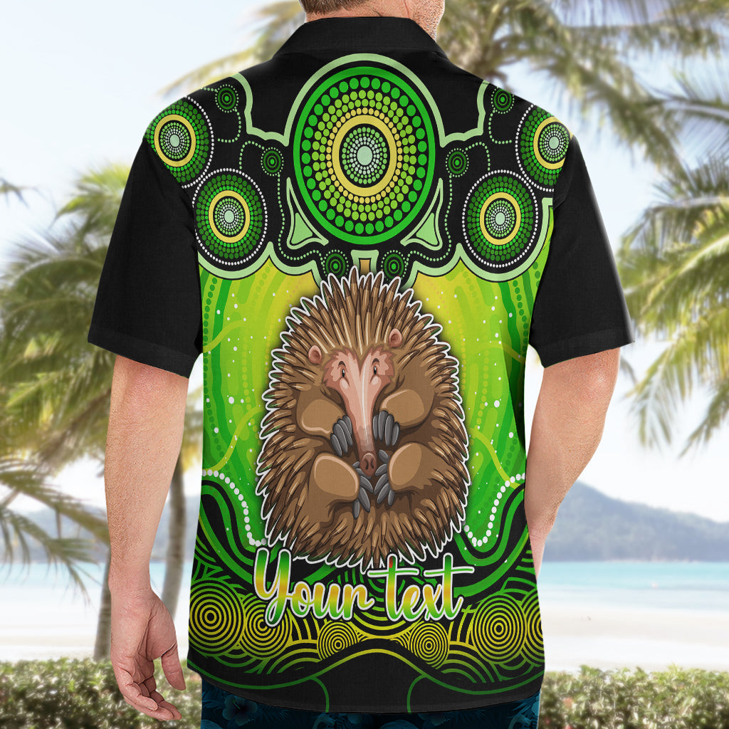personalised-australia-virgo-echidna-zodiac-hawaiian-shirt-auz-astrology-aboriginal-green