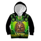 personalised-australia-virgo-echidna-zodiac-kid-hoodie-auz-astrology-aboriginal-green