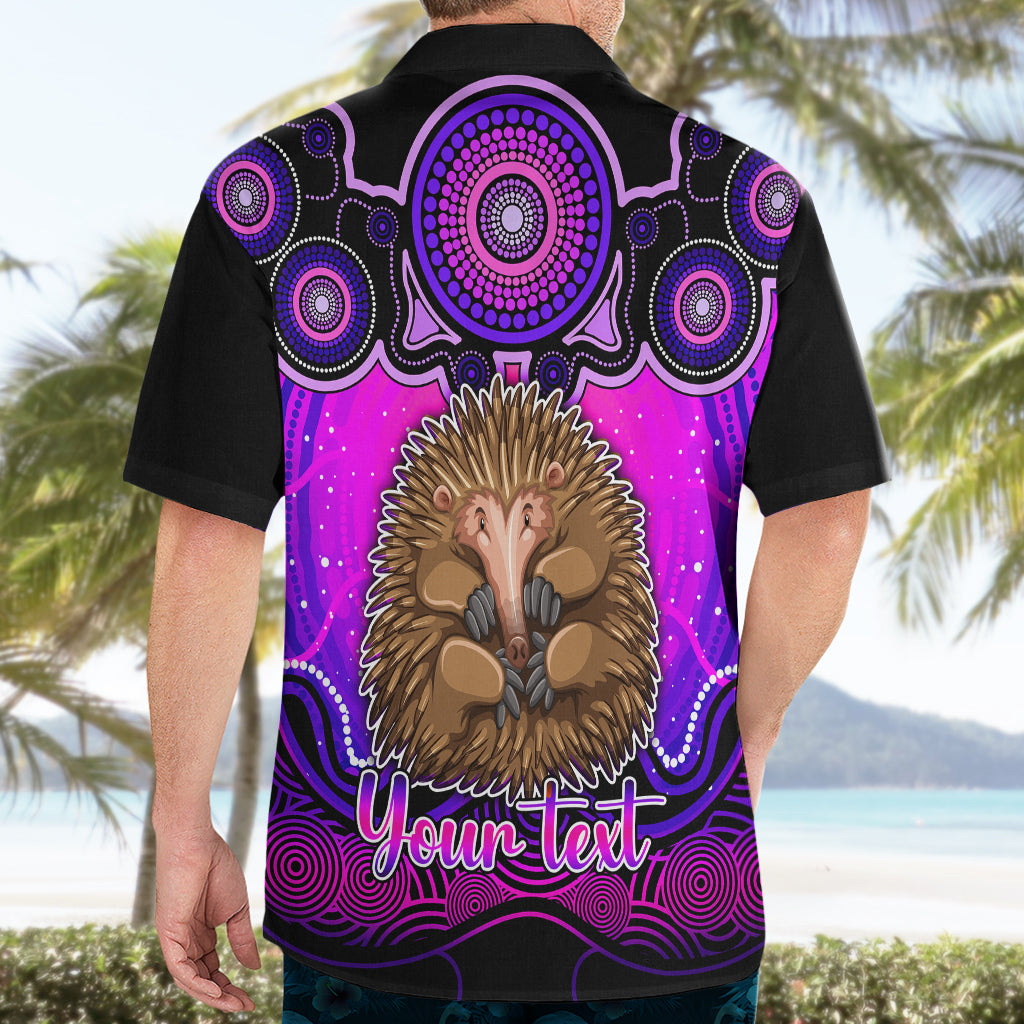 personalised-australia-virgo-echidna-zodiac-hawaiian-shirt-auz-astrology-aboriginal-magenta