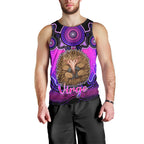 personalised-australia-virgo-echidna-zodiac-men-tank-top-auz-astrology-aboriginal-magenta
