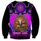 personalised-australia-virgo-echidna-zodiac-sweatshirt-auz-astrology-aboriginal-magenta