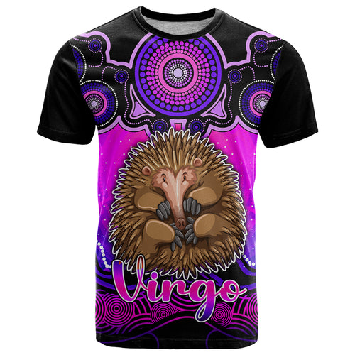 personalised-australia-virgo-echidna-zodiac-t-shirt-auz-astrology-aboriginal-magenta