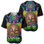 personalised-australia-virgo-echidna-zodiac-baseball-jersey-auz-astrology-aboriginal-rainbow