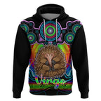 personalised-australia-virgo-echidna-zodiac-hoodie-auz-astrology-aboriginal-rainbow