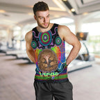 personalised-australia-virgo-echidna-zodiac-men-tank-top-auz-astrology-aboriginal-rainbow