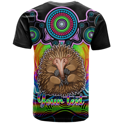 personalised-australia-virgo-echidna-zodiac-t-shirt-auz-astrology-aboriginal-rainbow