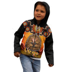 personalised-australia-virgo-echidna-zodiac-kid-hoodie-auz-astrology-aboriginal-red