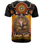 personalised-australia-virgo-echidna-zodiac-t-shirt-auz-astrology-aboriginal-red
