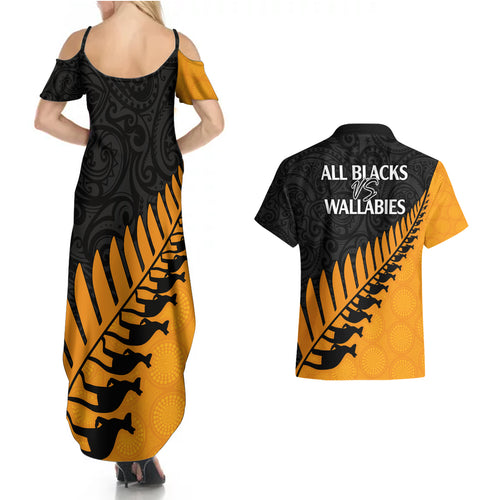 australia-wallabies-and-aotearoa-rugby-couples-matching-summer-maxi-dress-and-hawaiian-shirt-kangaroo-black-fern-maori-gold-vibe