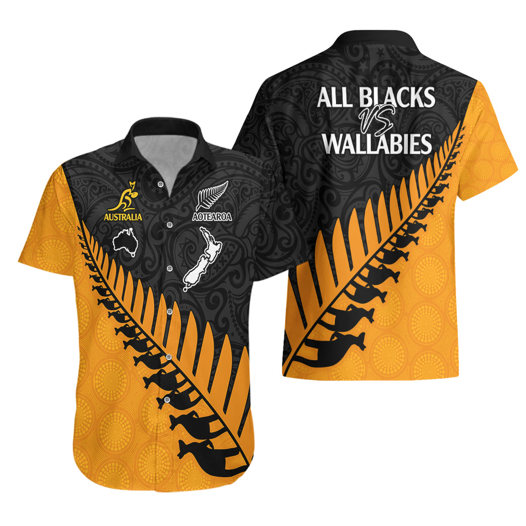 australia-wallabies-and-aotearoa-rugby-hawaiian-shirt-kangaroo-black-fern-maori-gold-vibe