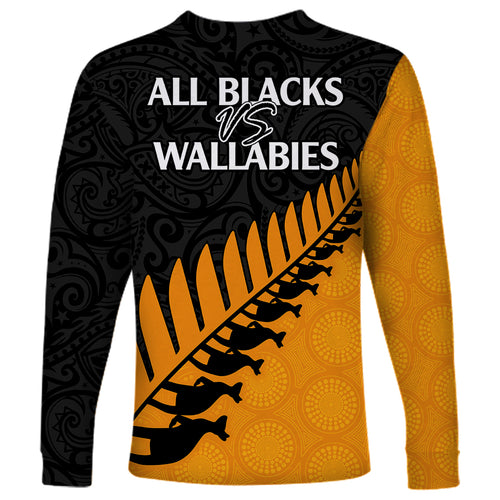 australia-wallabies-and-aotearoa-rugby-long-sleeve-shirt-kangaroo-black-fern-maori-gold-vibe