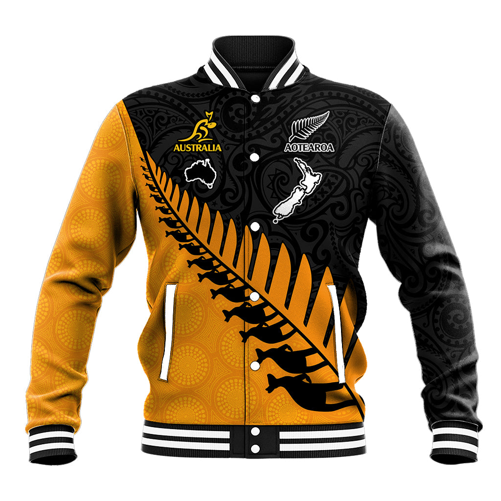 custom-australia-wallabies-and-aotearoa-rugby-baseball-jacket-kangaroo-black-fern-maori-gold-vibe