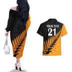 custom-australia-wallabies-and-aotearoa-rugby-couples-matching-off-the-shoulder-long-sleeve-dress-and-hawaiian-shirt-kangaroo-black-fern-maori-gold-vibe