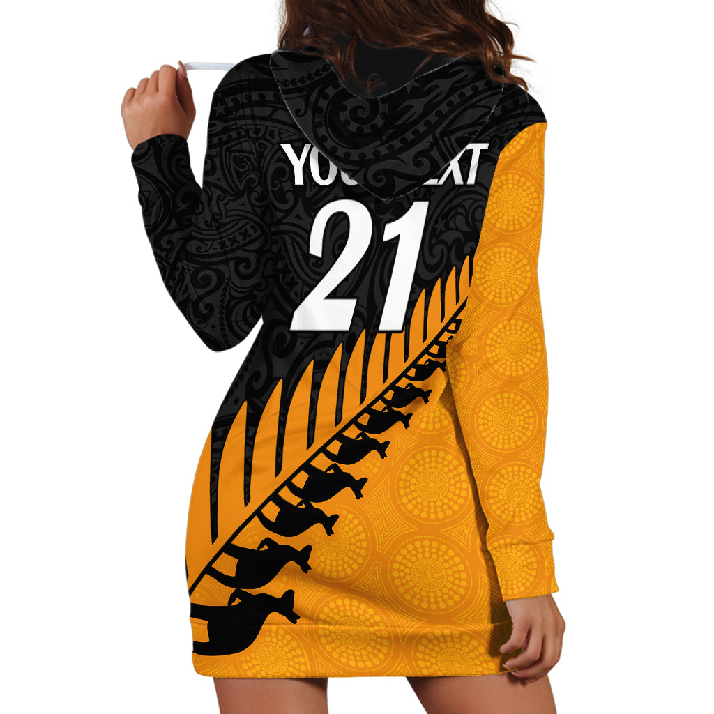 custom-australia-wallabies-and-aotearoa-rugby-hoodie-dress-kangaroo-black-fern-maori-gold-vibe