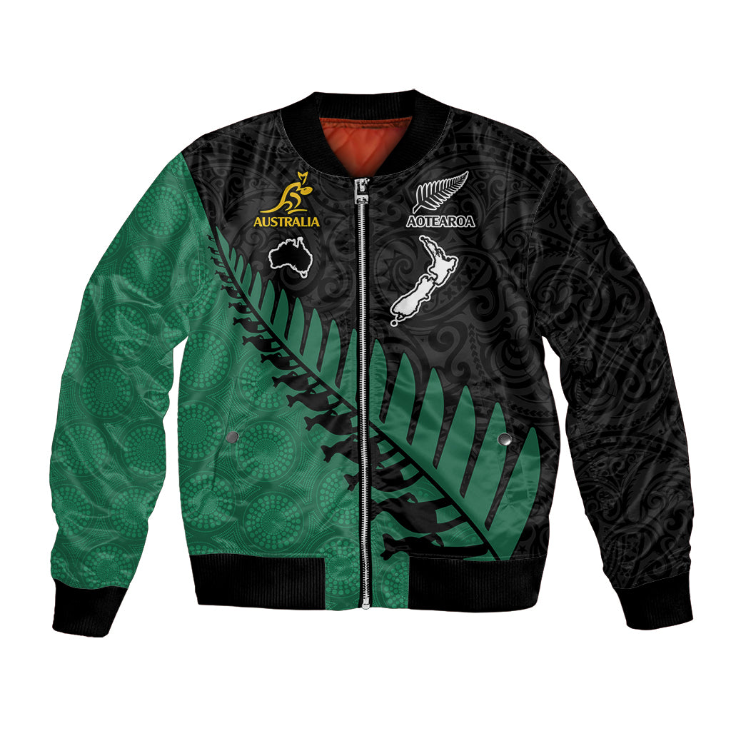 australia-wallabies-and-aotearoa-rugby-bomber-jacket-kangaroo-black-fern-maori-green-vibe
