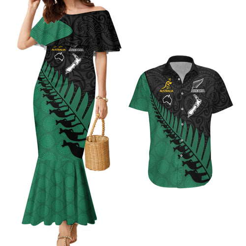 australia-wallabies-and-aotearoa-rugby-couples-matching-mermaid-dress-and-hawaiian-shirt-kangaroo-black-fern-maori-green-vibe