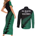 australia-wallabies-and-aotearoa-rugby-couples-matching-short-sleeve-bodycon-dress-and-long-sleeve-button-shirts-kangaroo-black-fern-maori-green-vibe