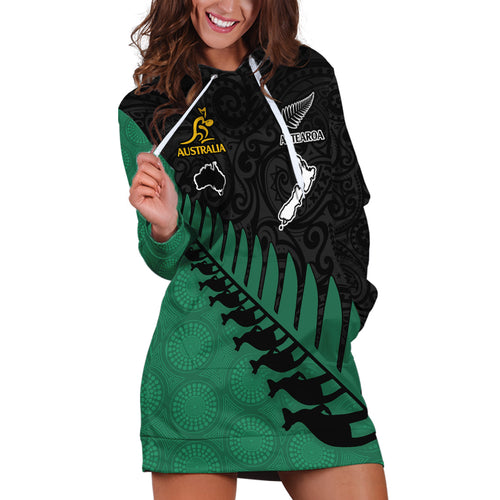 australia-wallabies-and-aotearoa-rugby-hoodie-dress-kangaroo-black-fern-maori-green-vibe