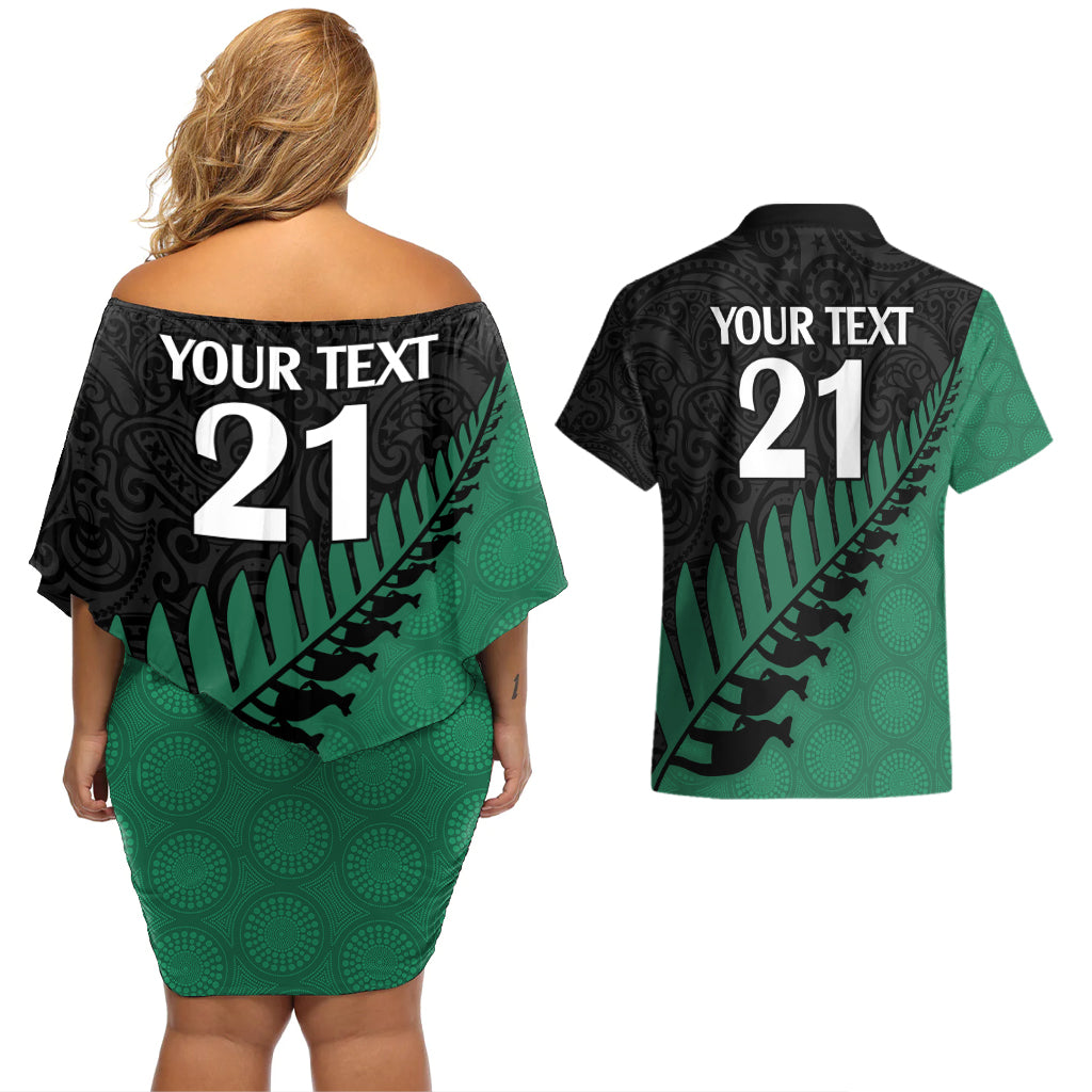 custom-australia-wallabies-and-aotearoa-rugby-couples-matching-off-shoulder-short-dress-and-hawaiian-shirt-kangaroo-black-fern-maori-green-vibe