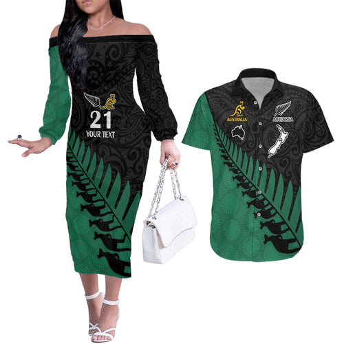 custom-australia-wallabies-and-aotearoa-rugby-couples-matching-off-the-shoulder-long-sleeve-dress-and-hawaiian-shirt-kangaroo-black-fern-maori-green-vibe