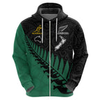 custom-australia-wallabies-and-aotearoa-rugby-hoodie-kangaroo-black-fern-maori-green-vibe