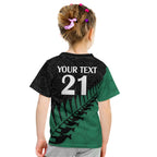 custom-australia-wallabies-and-aotearoa-rugby-kid-t-shirt-kangaroo-black-fern-maori-green-vibe