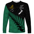 custom-australia-wallabies-and-aotearoa-rugby-long-sleeve-shirt-kangaroo-black-fern-maori-green-vibe