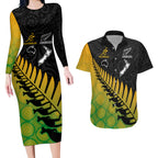 australia-wallabies-and-aotearoa-rugby-couples-matching-long-sleeve-bodycon-dress-and-hawaiian-shirt-kangaroo-black-fern-maori-gradient-vibe