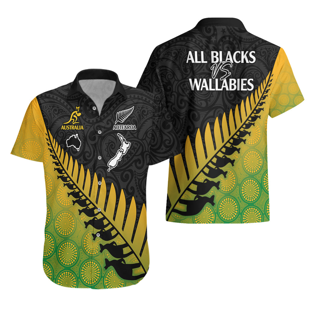 australia-wallabies-and-aotearoa-rugby-hawaiian-shirt-kangaroo-black-fern-maori-gradient-vibe