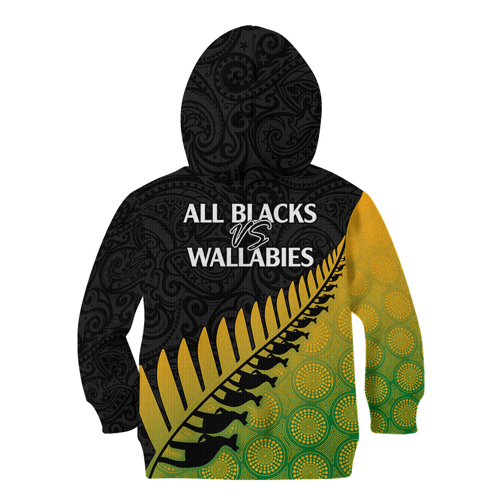australia-wallabies-and-aotearoa-rugby-kid-hoodie-kangaroo-black-fern-maori-gradient-vibe