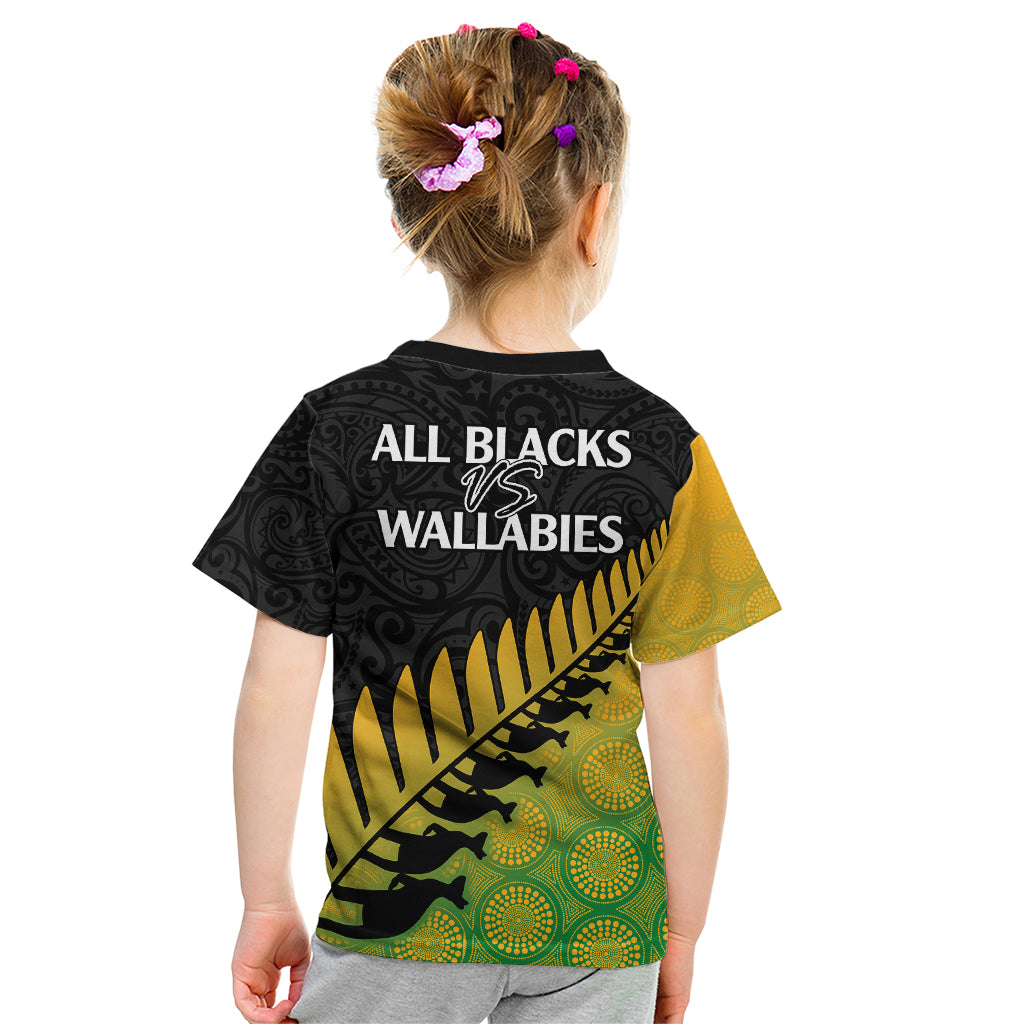 australia-wallabies-and-aotearoa-rugby-kid-t-shirt-kangaroo-black-fern-maori-gradient-vibe