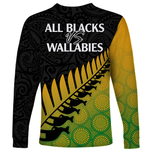 australia-wallabies-and-aotearoa-rugby-long-sleeve-shirt-kangaroo-black-fern-maori-gradient-vibe
