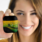 Australia New Zealand Rugby AirPods Case Gradient Aboriginal Wallabies and Maori Black Fern - Aussie Hoodie