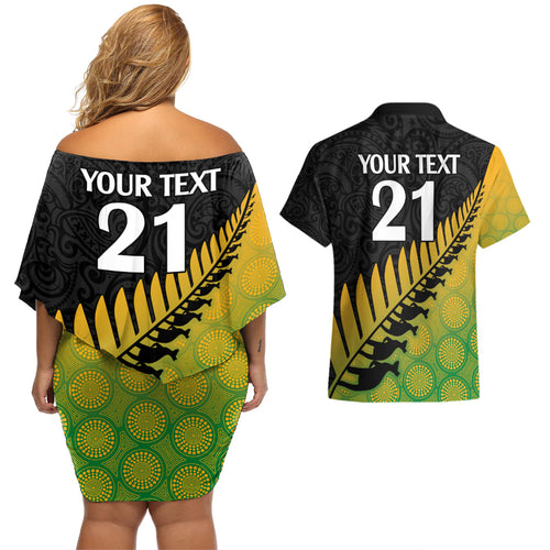 custom-australia-wallabies-and-aotearoa-rugby-couples-matching-off-shoulder-short-dress-and-hawaiian-shirt-kangaroo-black-fern-maori-gradient-vibe