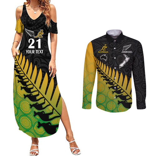 custom-australia-wallabies-and-aotearoa-rugby-couples-matching-summer-maxi-dress-and-long-sleeve-button-shirts-kangaroo-black-fern-maori-gradient-vibe