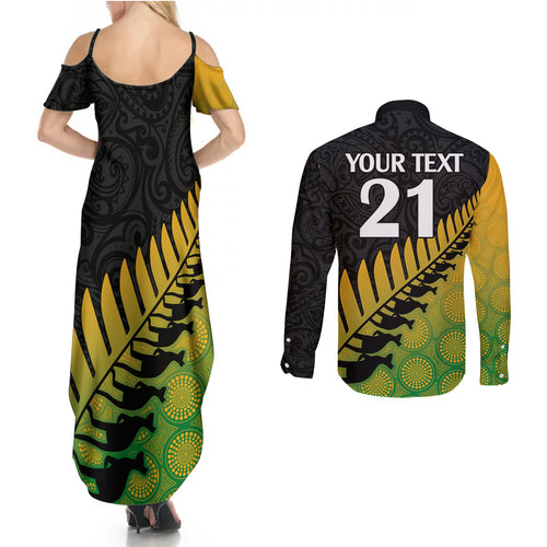 custom-australia-wallabies-and-aotearoa-rugby-couples-matching-summer-maxi-dress-and-long-sleeve-button-shirts-kangaroo-black-fern-maori-gradient-vibe