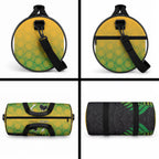 Australia Wallabies and Aotearoa Rugby Duffle Bag Kangaroo Black Fern Maori Gradient Vibe