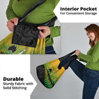 Australia New Zealand Rugby Grocery Bag Gradient Aboriginal Wallabies and Maori Black Fern - Aussie Hoodie
