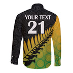 custom-australia-wallabies-and-aotearoa-rugby-long-sleeve-button-shirt-kangaroo-black-fern-maori-gradient-vibe
