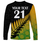 custom-australia-wallabies-and-aotearoa-rugby-long-sleeve-shirt-kangaroo-black-fern-maori-gradient-vibe