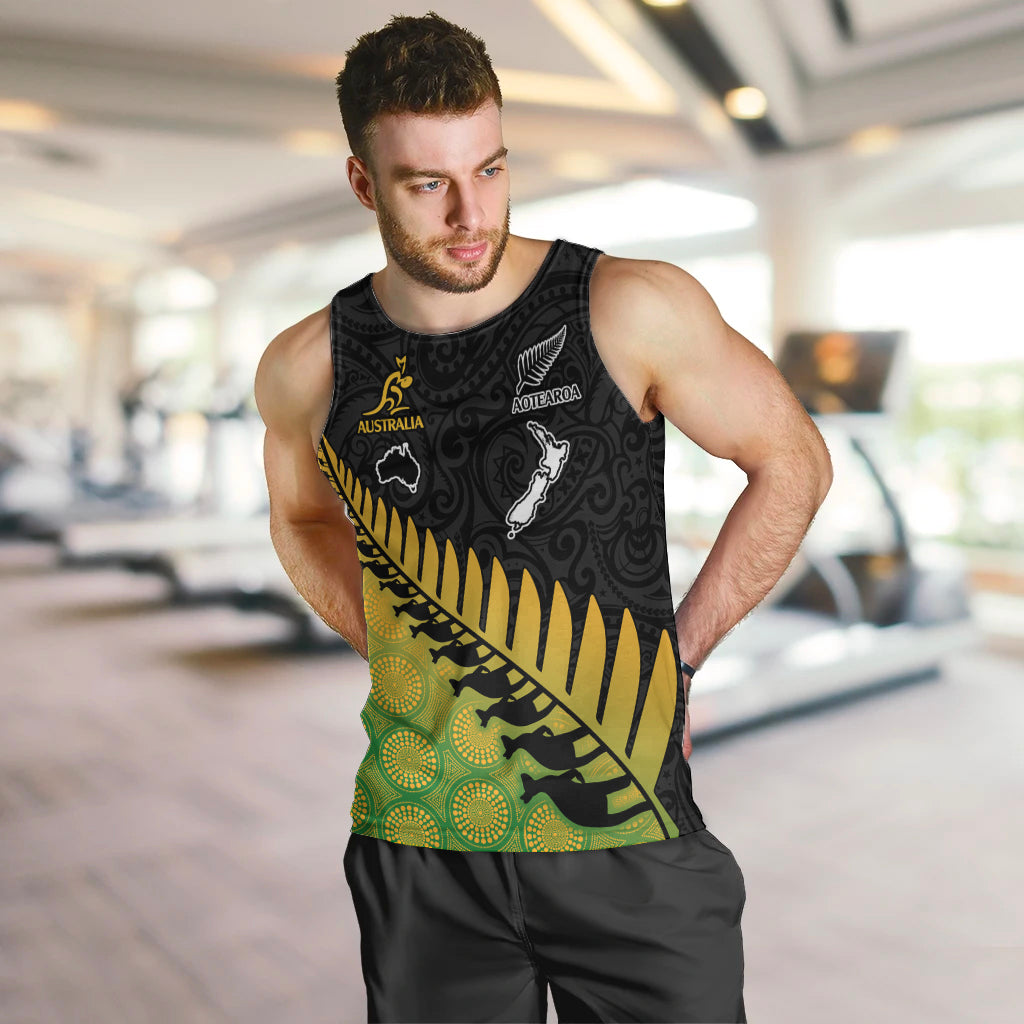custom-australia-wallabies-and-aotearoa-rugby-men-tank-top-kangaroo-black-fern-maori-gradient-vibe
