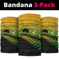 Australia New Zealand Rugby Neck Gaiter Gradient Aboriginal Wallabies and Maori Black Fern LT9