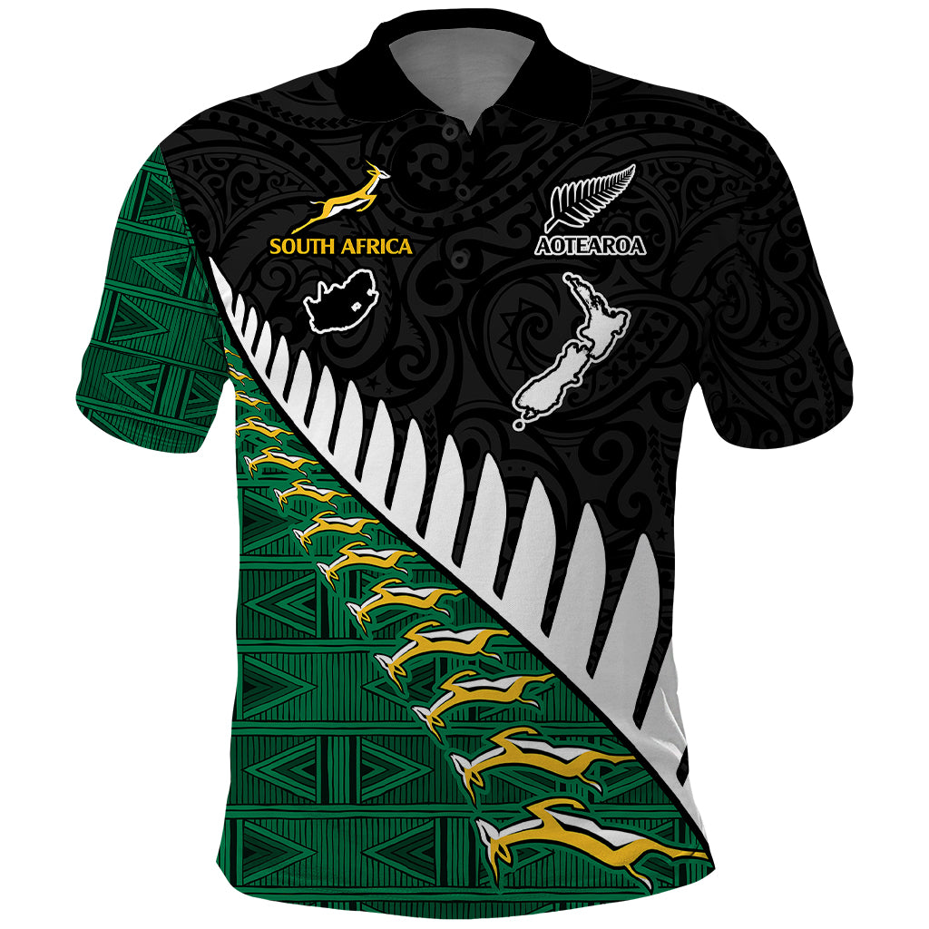 custom-south-africa-and-aotearoa-rugby-polo-shirt-springboks-black-fern-maori-vibe