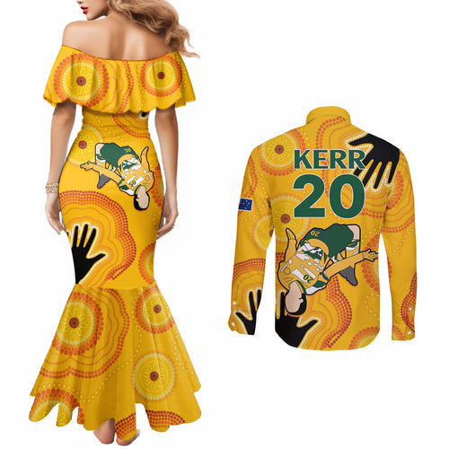 sam-kerr-matildas-couples-matching-mermaid-dress-and-long-sleeve-button-shirts-australia-soccer-world-cup-2023-quater-final