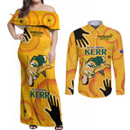 sam-kerr-matildas-couples-matching-off-shoulder-maxi-dress-and-long-sleeve-button-shirts-australia-soccer-world-cup-2023-quater-final