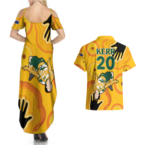 sam-kerr-matildas-couples-matching-summer-maxi-dress-and-hawaiian-shirt-australia-soccer-world-cup-2023-quater-final